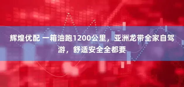 辉煌优配 一箱油跑1200公里，亚洲龙带全家自驾游，舒适安全全都要