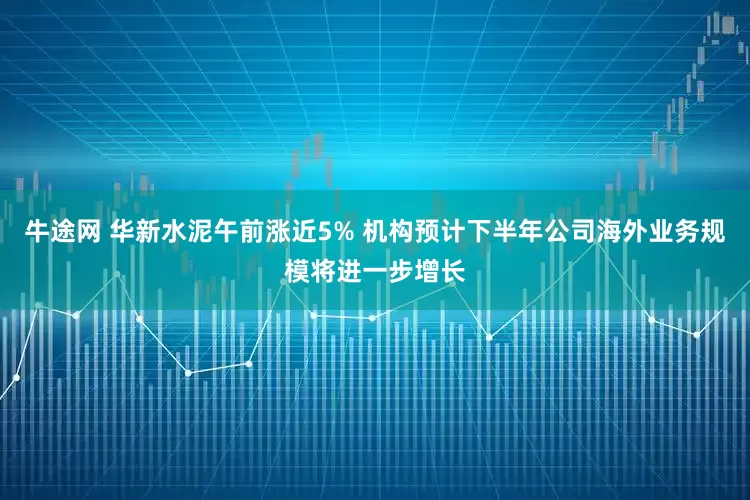 牛途网 华新水泥午前涨近5% 机构预计下半年公司海外业务规模将进一步增长