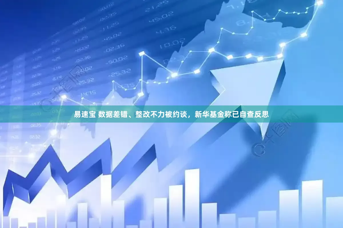 易速宝 数据差错、整改不力被约谈,新华基金称已自查反思